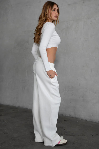 Fiona Baby Ribbed Long Sleeve Top