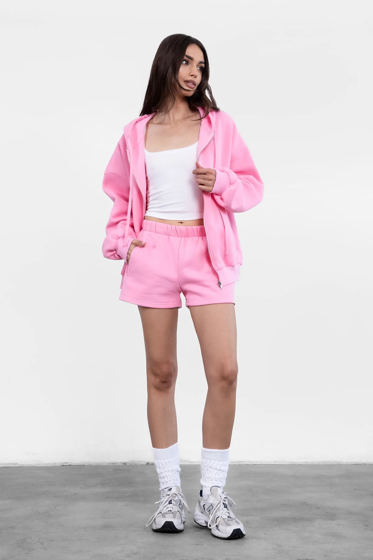 Everyday Plush Oversized Zip Up Hoodie